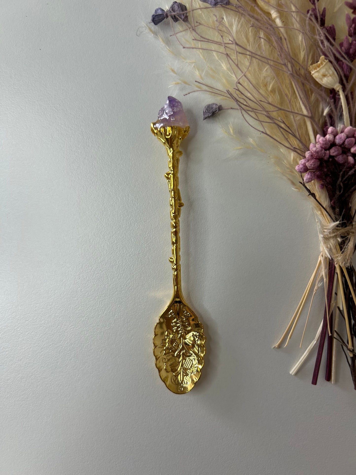 Cuchara herbal oro