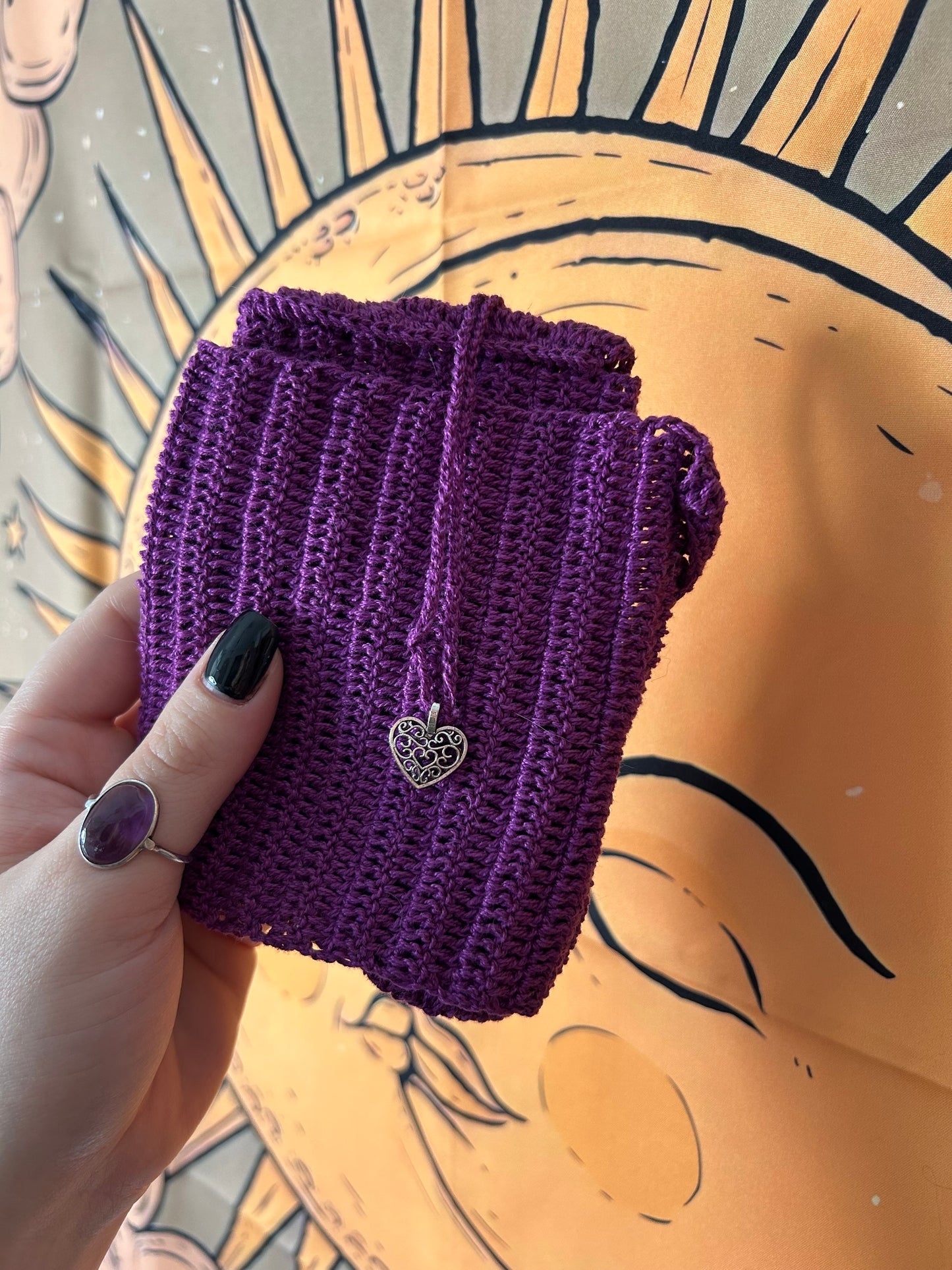 Tapete Sol y Luna + 2 Fundas tarot
