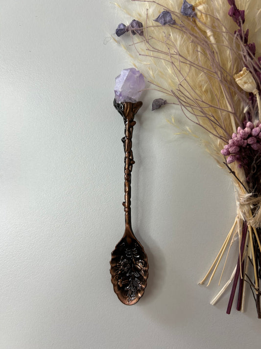 Cuchara herbal bronce