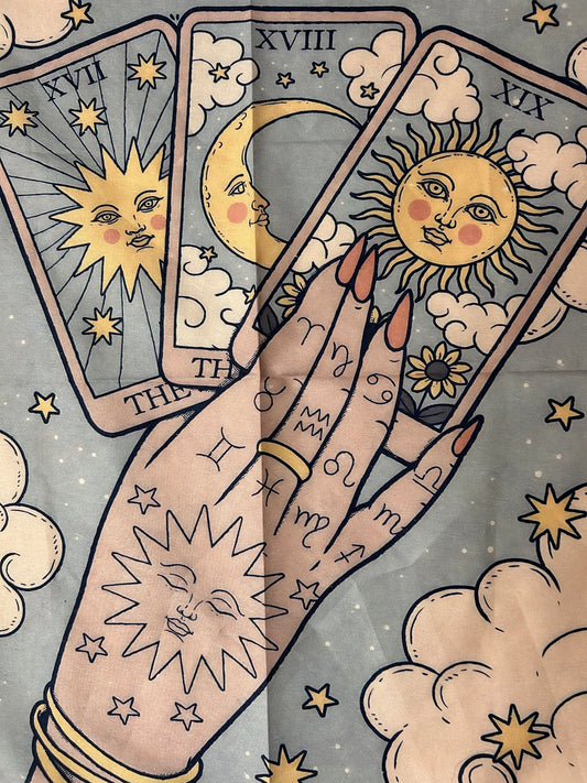 Tapete vidente + Funda tarot