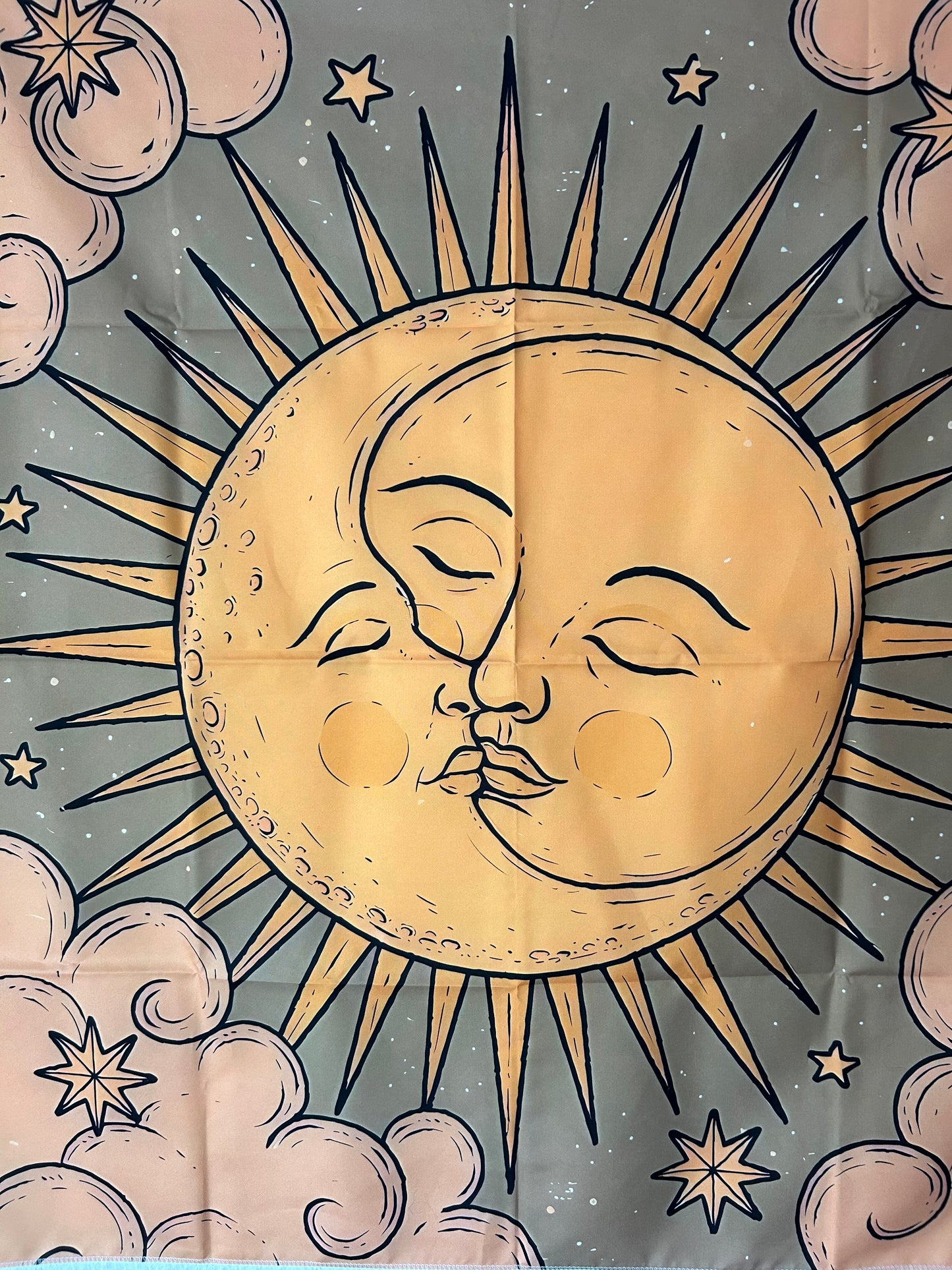 Tapete Sol y Luna + 2 Fundas tarot
